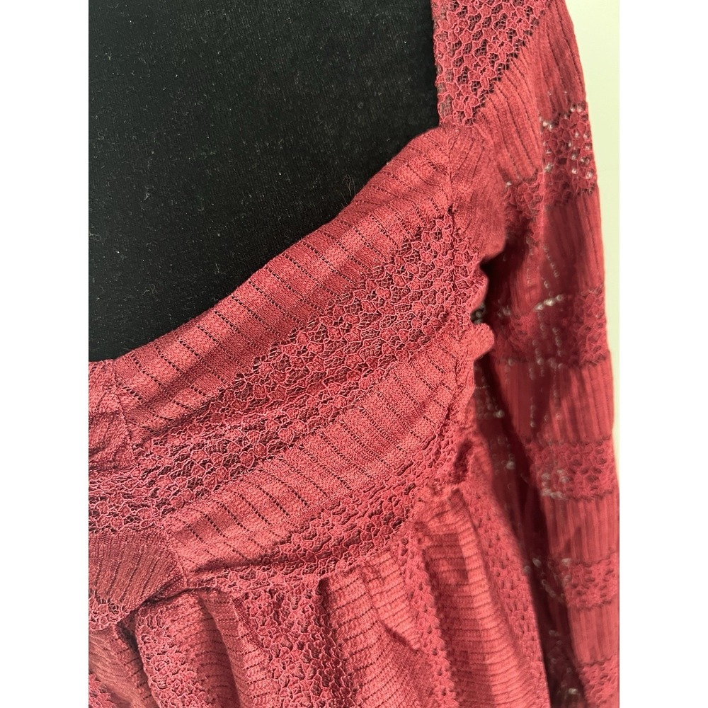 La Peche Lace Top Babydoll Fairy Romantic‎ Victorian Coquette Dainty Y2K Large - Picture 3 of 11